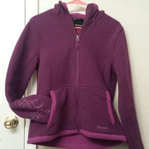 EUC Marmot Highloft Fleece Full Zip Hoodie